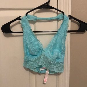 Never worn VS Aqua Blue Bralette